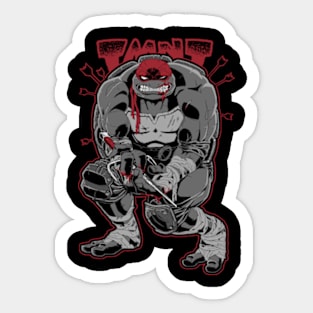 Dark Ninja Returns - B&W Sticker